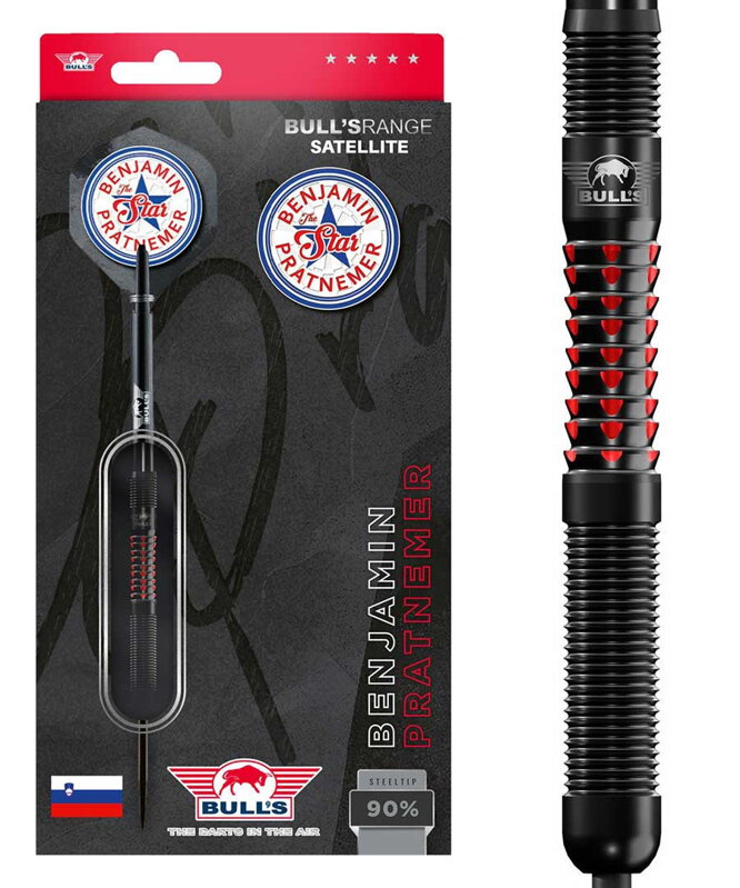 Bulls NL šipky Benjamin Pratnemer steel 20g Bulls NL šipky Benjamin Pratnemer steel 20g