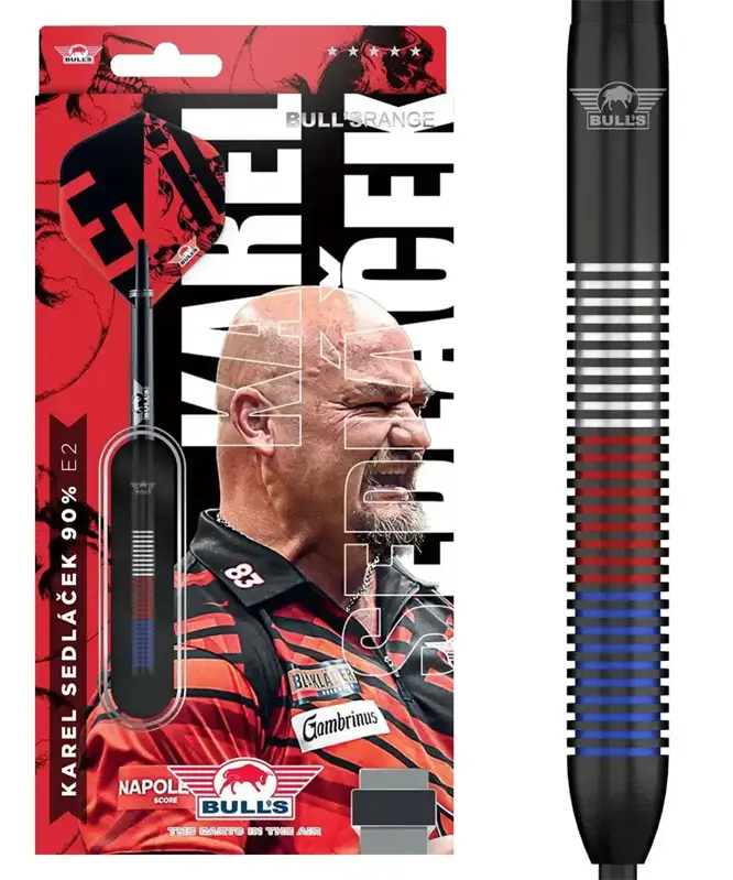 Bulls NL šipky Karel Sedláček E2 steel 24g