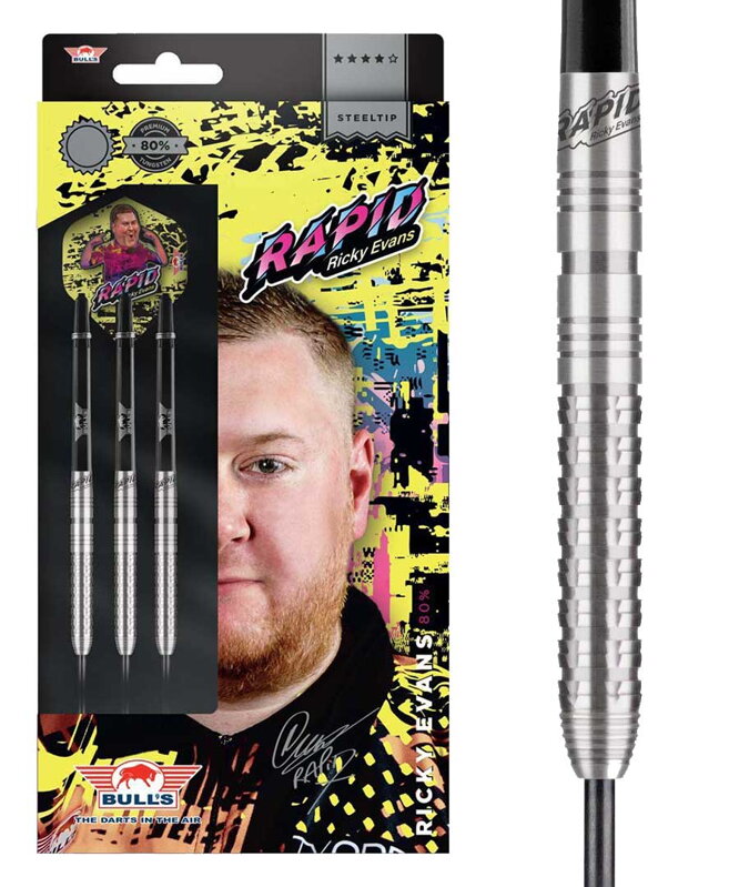 Bulls NL šipky Ricky Evans 80 steel 21g Bulls NL šipky Ricky Evans 80 steel 21g