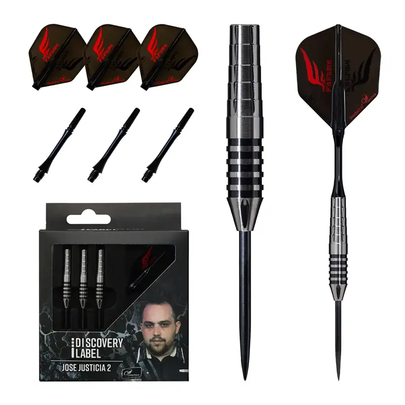 Cosmo Darts šipky Jose Justicia V2 steel 20,5g