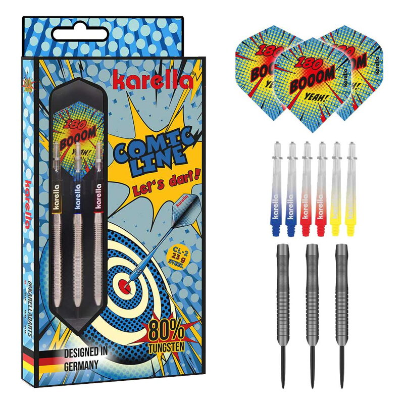 Karella šipky Comic Line CL-2 steel 23g