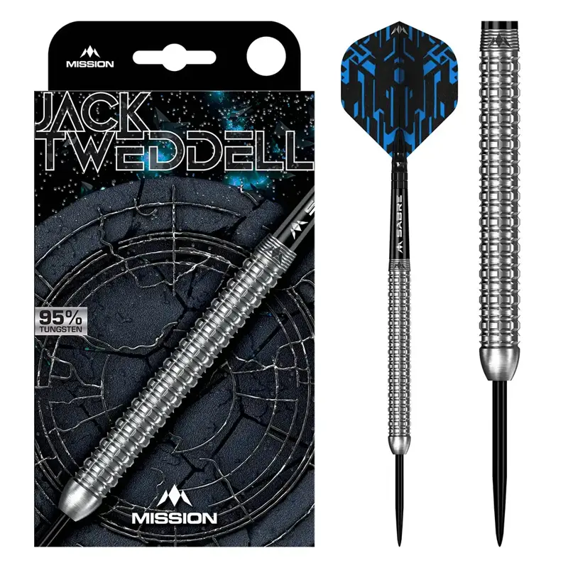 Mission šipky Jack Tweddell steel 22g