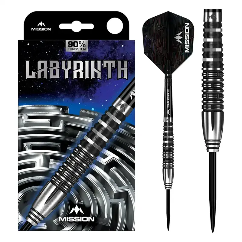 Mission šipky Labyrinth steel 24g