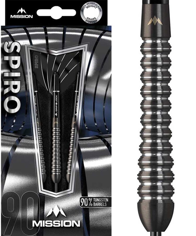 Mission šipky Spiro M2 steel 20g Mission šipky Spiro M2 steel 20g