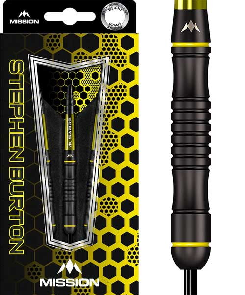Mission šipky Stephen Burton Bertie steel 23g
