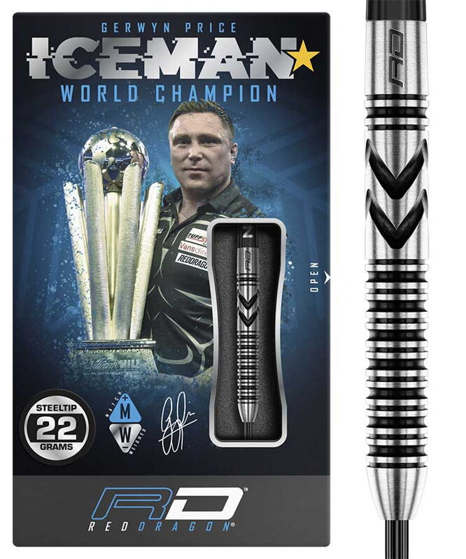 Red Dragon šipky Gerwyn Price Thunderbolt steel 22g Red Dragon šipky Gerwyn Price Thunderbolt steel 22g