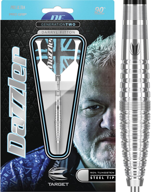 Target šipky Darryl Fitton GEN 2 steel 22g