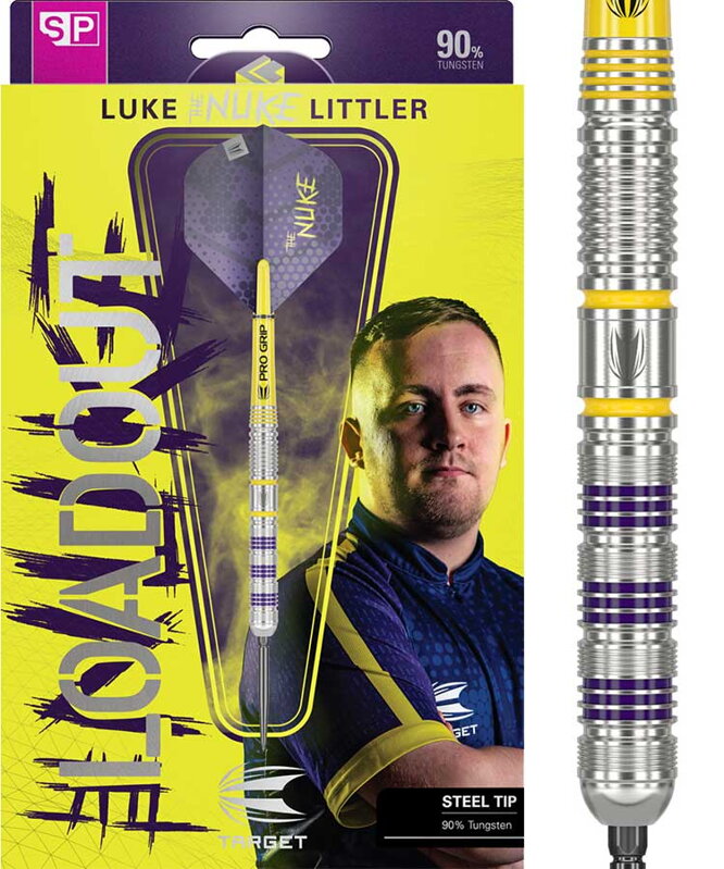 Target šipky Luke Littler Loadout SP steel 23g Target šipky Luke Littler Loadout SP steel 23g