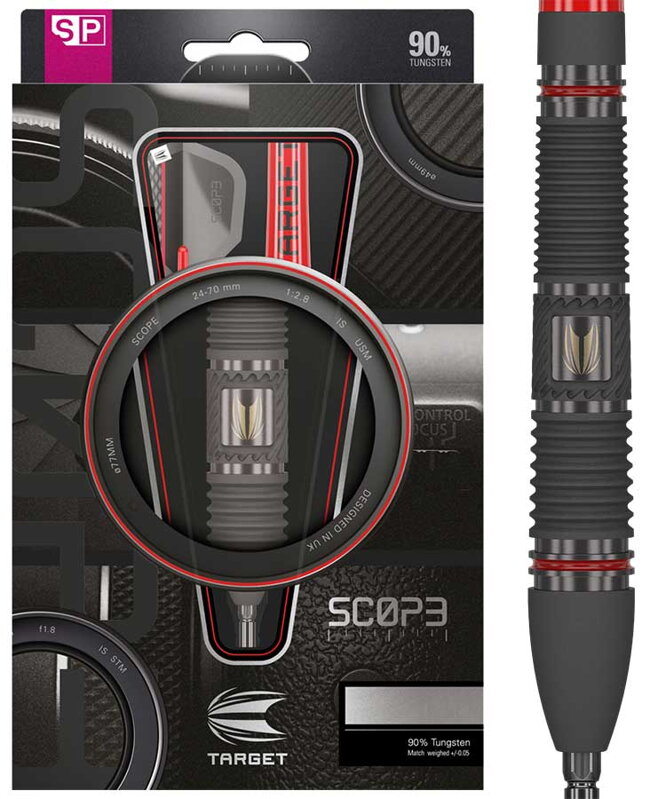 Target šipky Scope 02 SP steel 23g Target šipky Scope 02 SP steel 23g