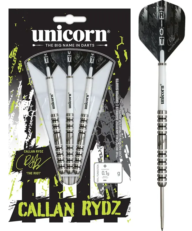 Unicorn šipky Callan Rydz The Riot P2 steel 20g