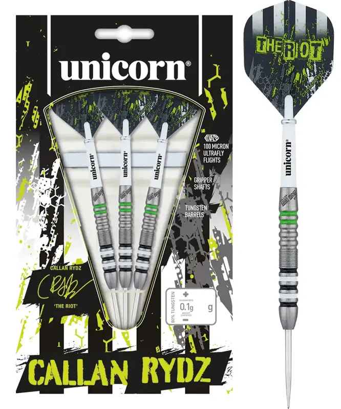 Unicorn šipky Callan Rydz The Riot steel 21g