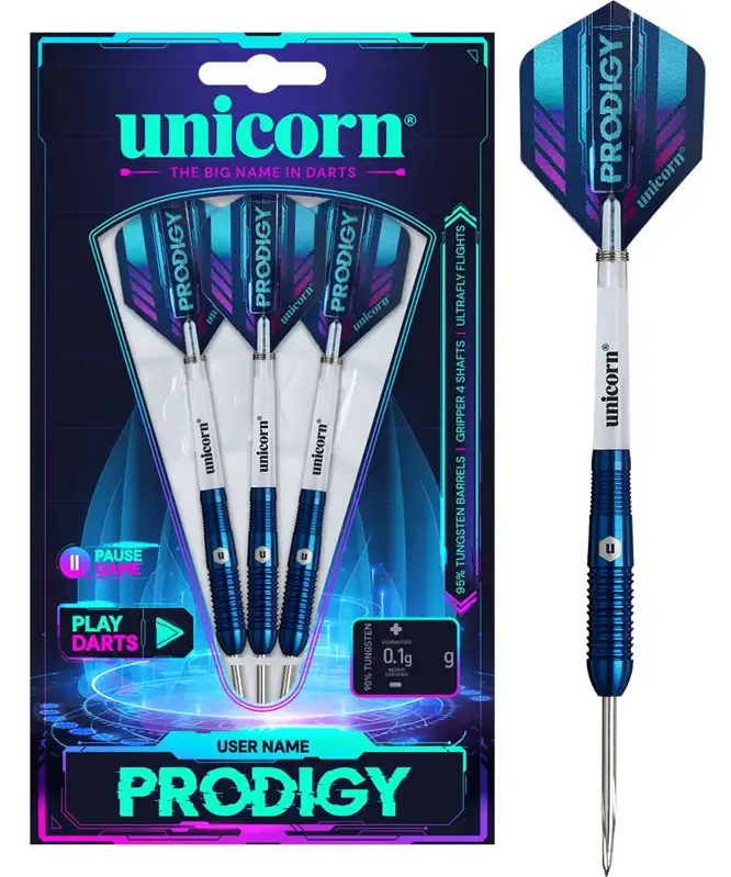Unicorn šipky Prodigy 02 steel 25g