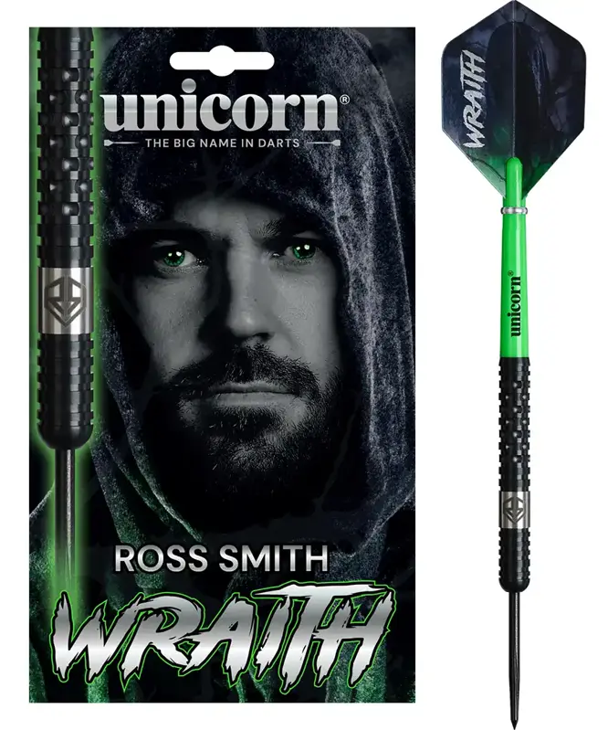 Unicorn šipky Wraith Ross Smith steel 22g