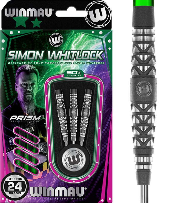 Winmau šipky Simon Whitlock Atomised steel 24g Winmau šipky Simon Whitlock Atomised steel 24g