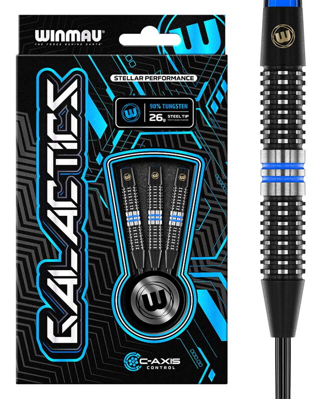 Winmau šipky Galactics steel 26g Winmau šipky Galactics steel 26g
