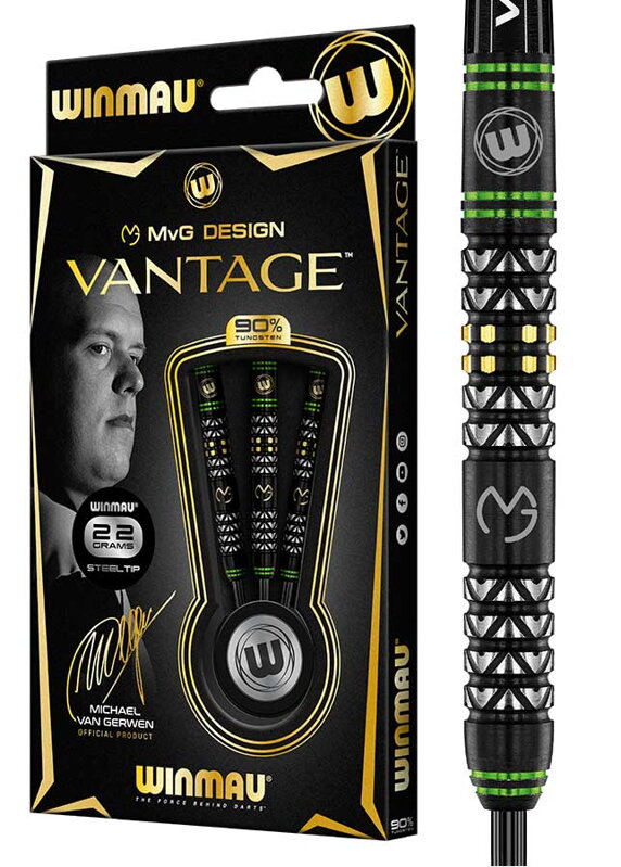 Winmau šipky MvG Vantage steel 22g Winmau šipky MvG Vantage steel 22g