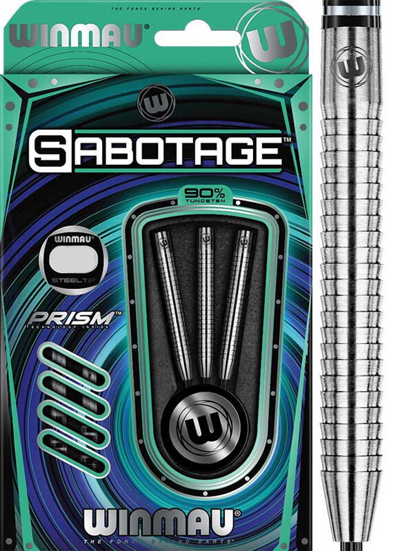 Winmau šipky Sabotage steel 26g