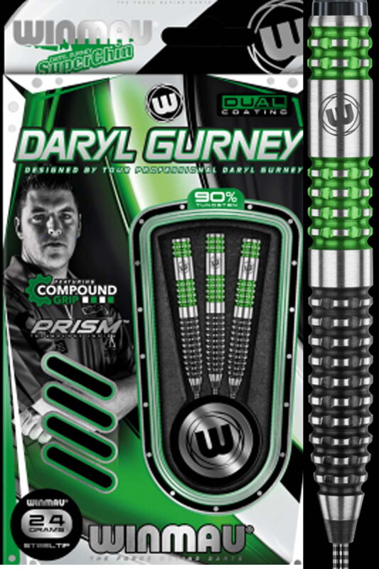 Winmau šipky Daryl Gurney Special steel 24g