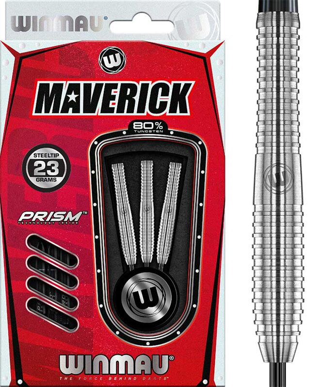 Winmau šipky Maverick steel 23g