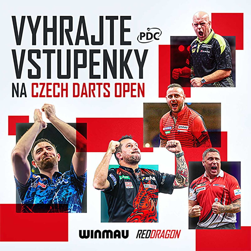 Soutěž o vstupenky na Czech Darts Open