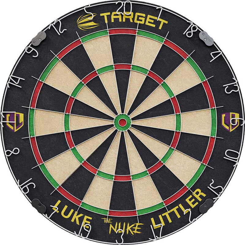Target Dartboard Set Luke "The Nuke" Littler Target Dartboard Set Luke "The Nuke" Littler