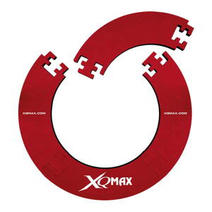 XQ max okruží k sisalovému terči čyřdílné červené
