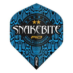 Red Dragon letky Snakebite Hardcore Ionic Blue logo DWC