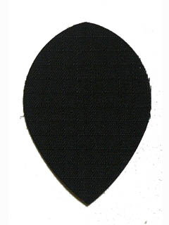 Karella letky plátěné černé pear         