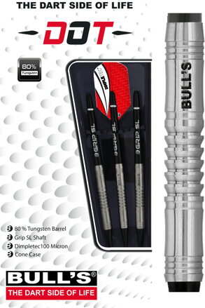 Bulls šipky D4 Dot 18g         