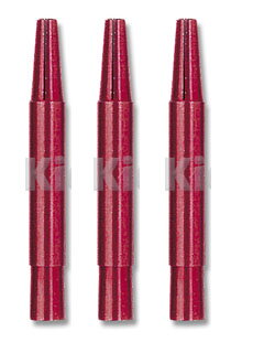 Empire Dart m3 násadky aluminium dlouhé červené         
