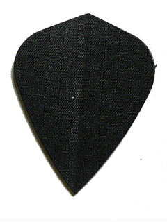 Karella letky plátěné černé kite         