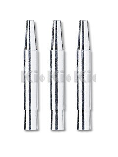 Empire Dart m3 násadky aluminium krátké stříbrné  