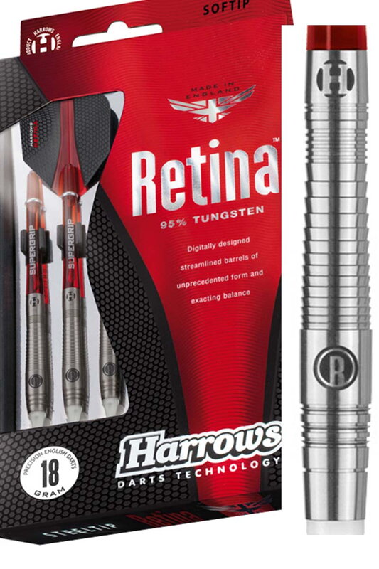 Harrows šipky Retina 18g style B Harrows šipky Retina 18g style B