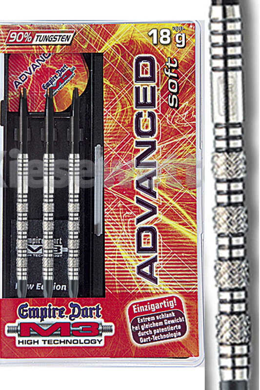 Empire šipky dart M3 Advanced 18g        