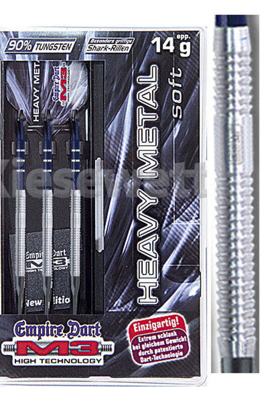 Empire šipky dart M3 Heavy metal 14g       