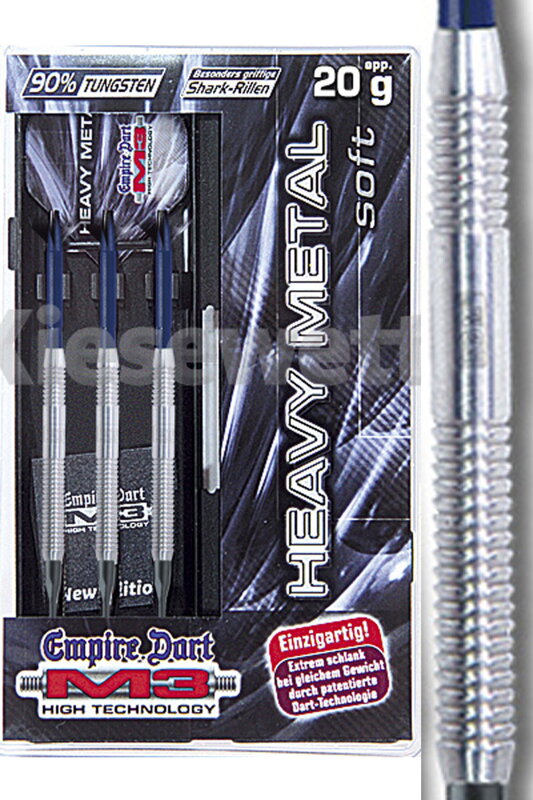 Empire dart šipky M3 Heavy metal 20g       