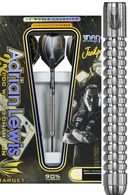 Target šipky Adrian Lewis generation 3 steel 21g      