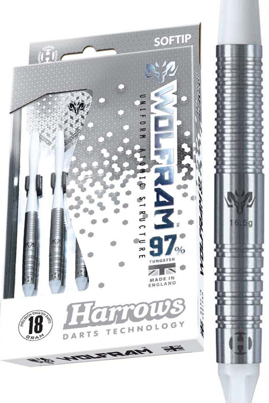Harrows šipky Wolfram 97% 18g wolf        